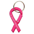 Awareness Ribbon Carabiner Keychain